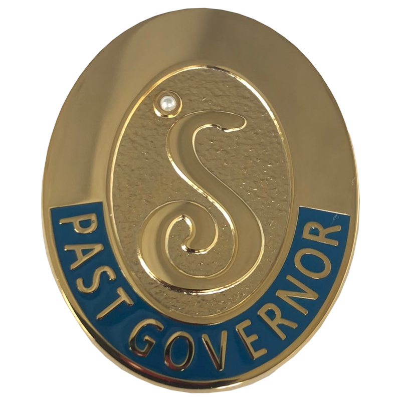 소롭티미스트 지역 총재 핀