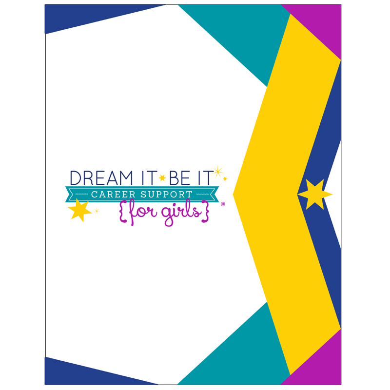 Dream It, Be It pocket folders