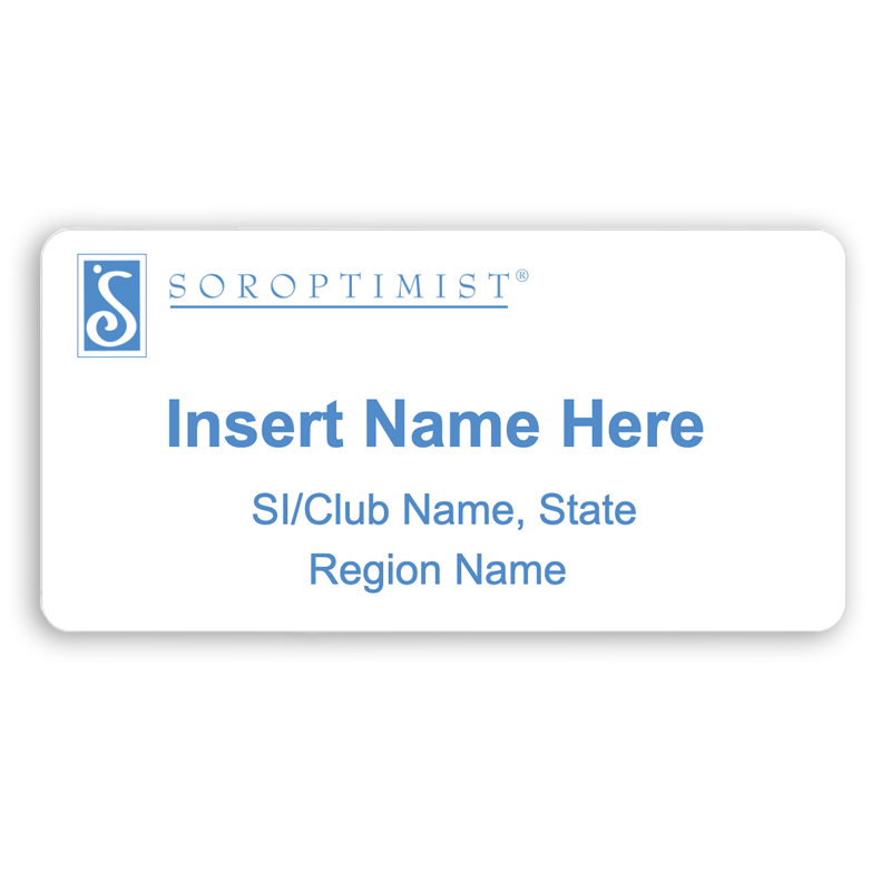 Customizable Name Badge