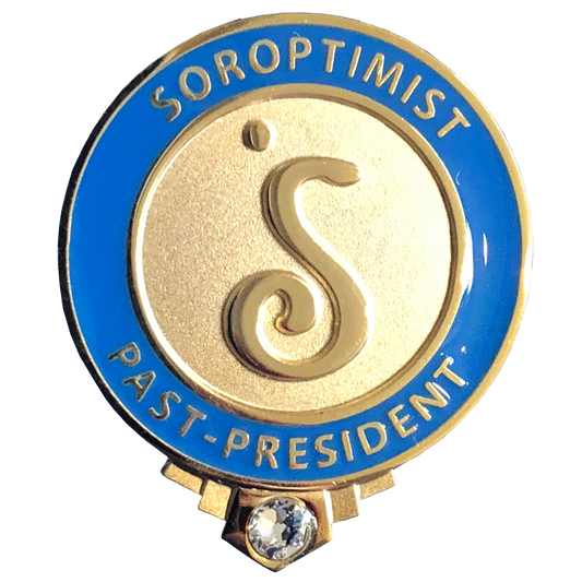 Pin del Presidente Anterior del Club - Dorado