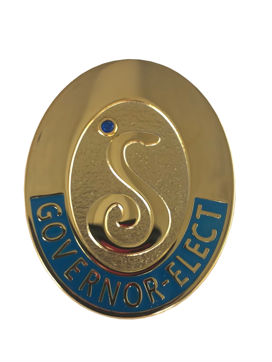 Distintivo de Governadora Eleita da Região Soroptimista