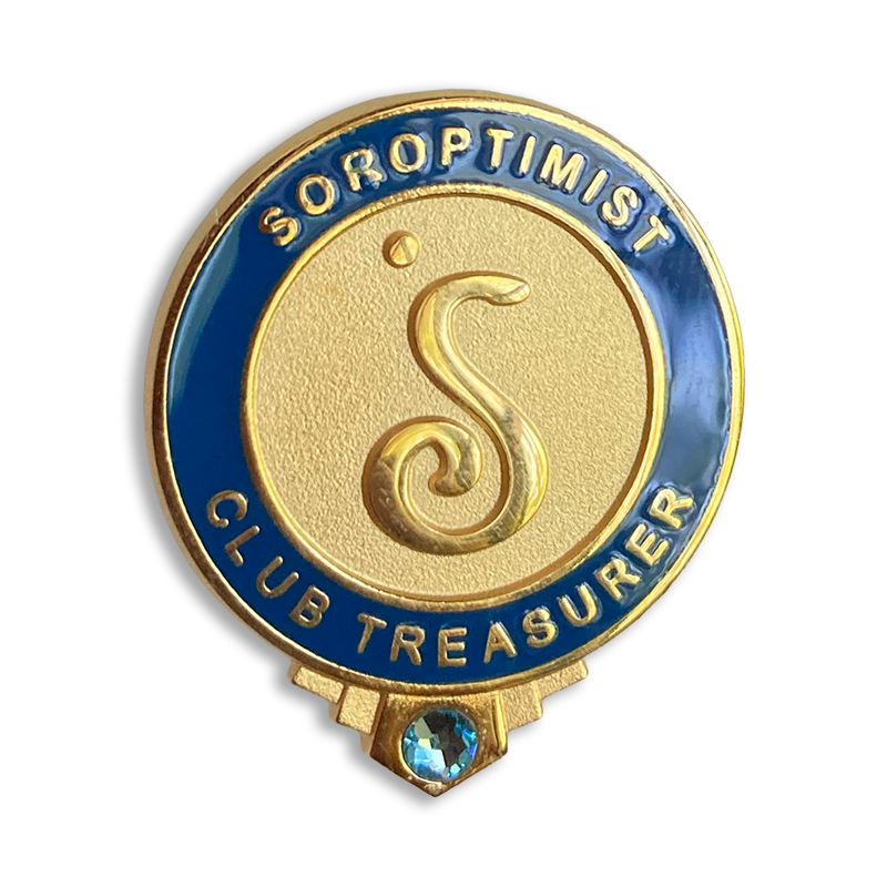 Club Treasurer Pin