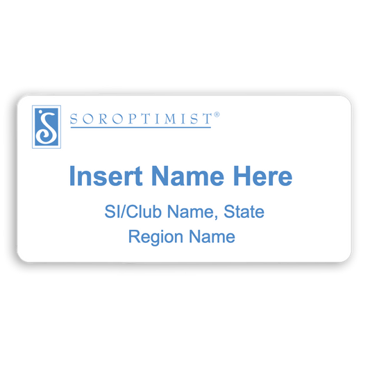 Customizable Name Badge