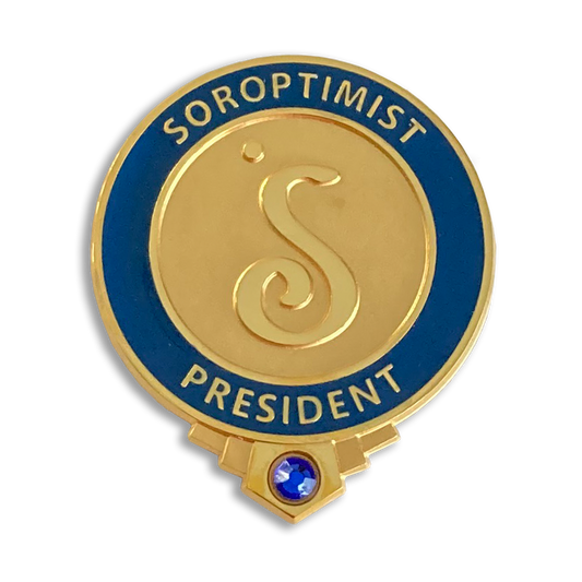 Club President's Pin - Gold